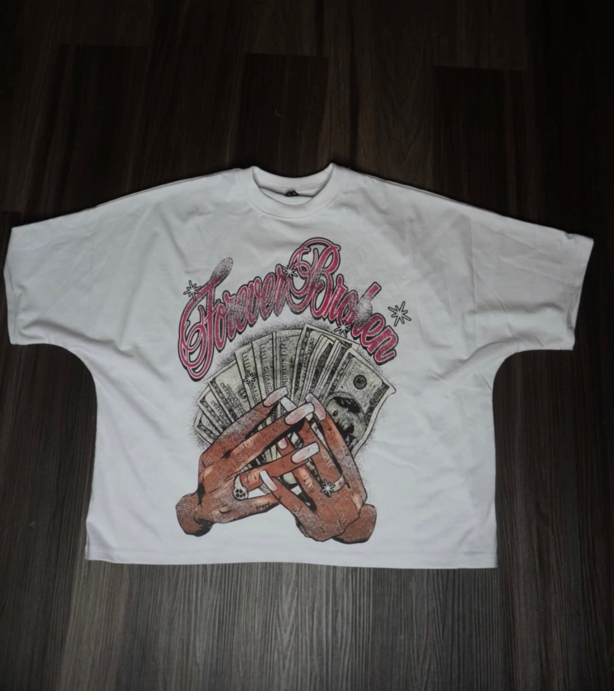 Forever Broken Cropped Tee